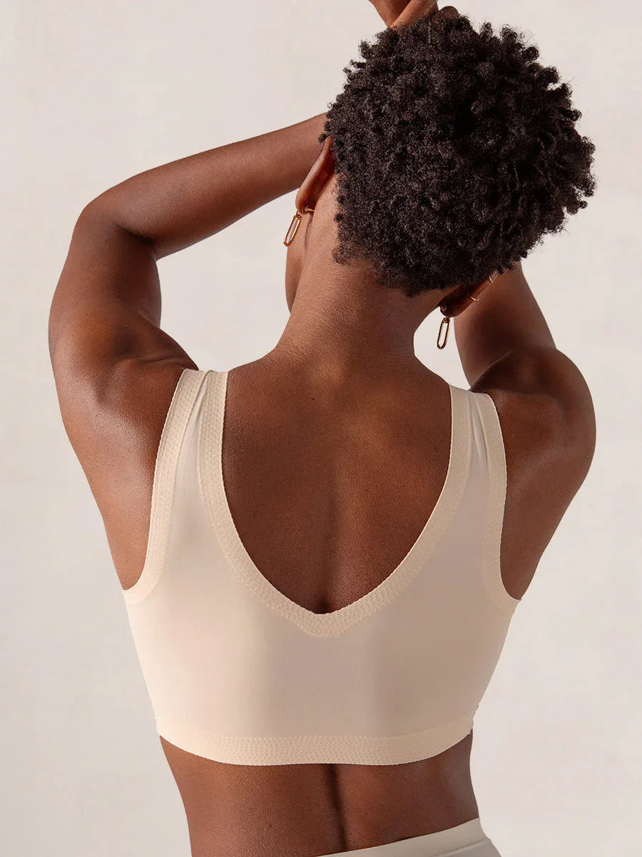 Sujetador Bralette Comfort con Escote en V Aurohra®