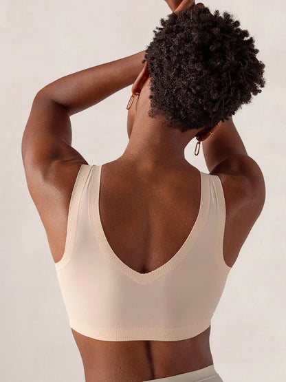 Sujetador Bralette Comfort con Escote en V Aurohra®