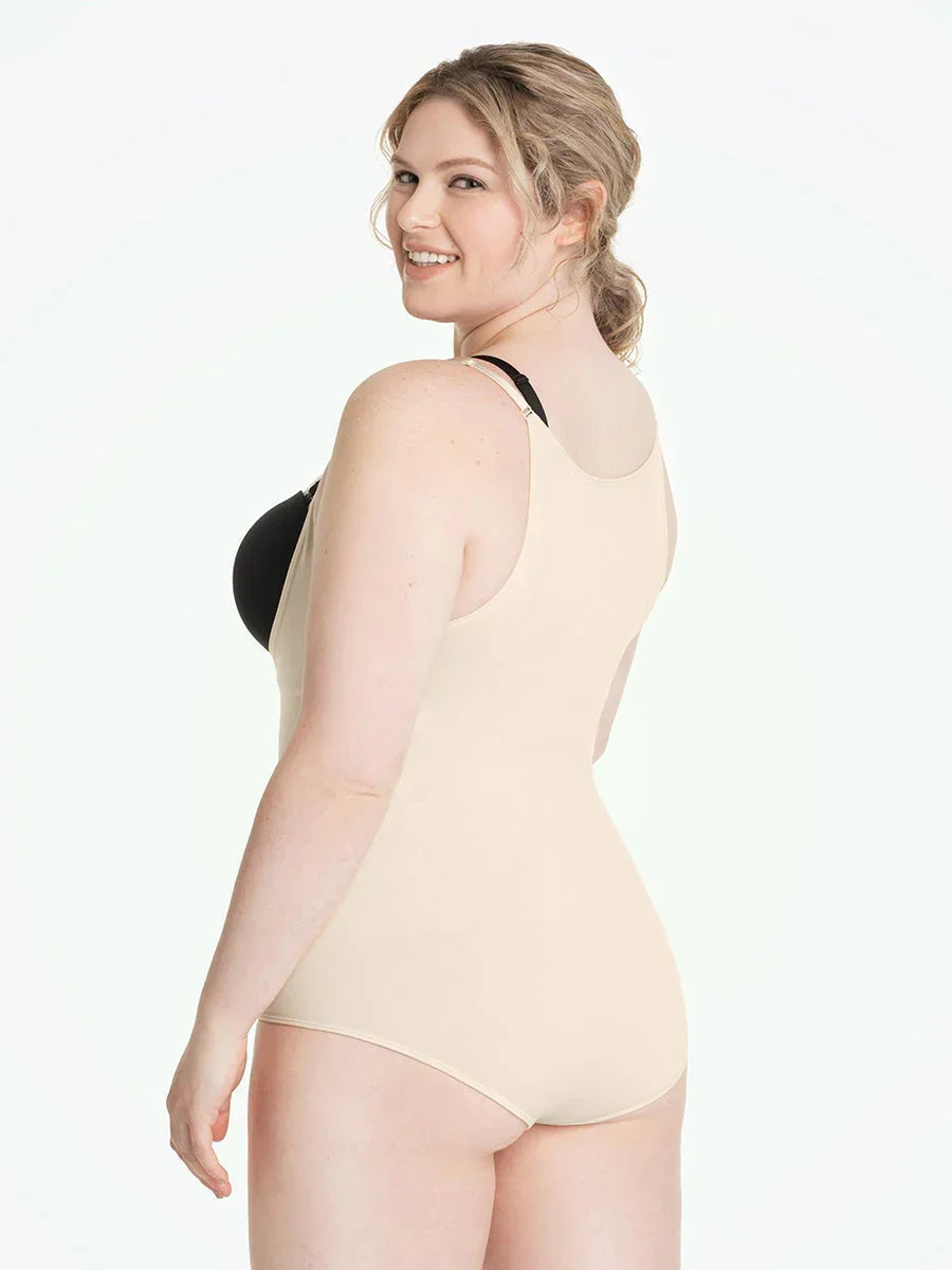 Body Moldeador con Escote Abierto y Braga Integrada Aurohra®