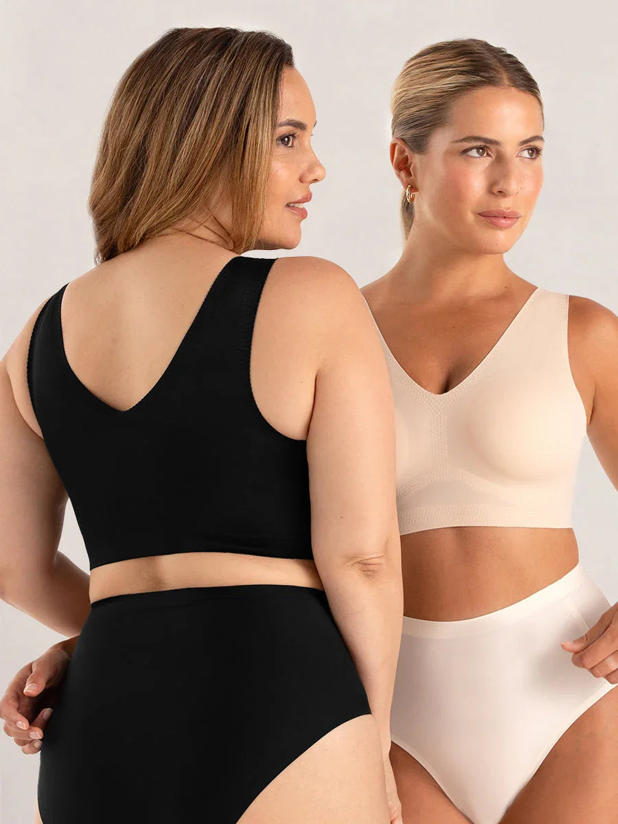 Sujetador Bralette Comfort con Escote en V Aurohra®