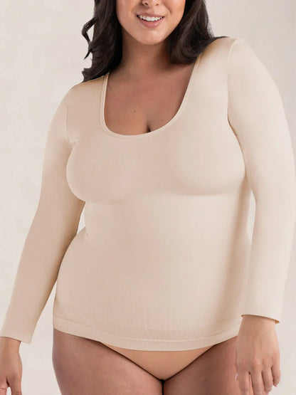 Camiseta Moldeadora de Manga Larga All Day Every Day Aurohra®