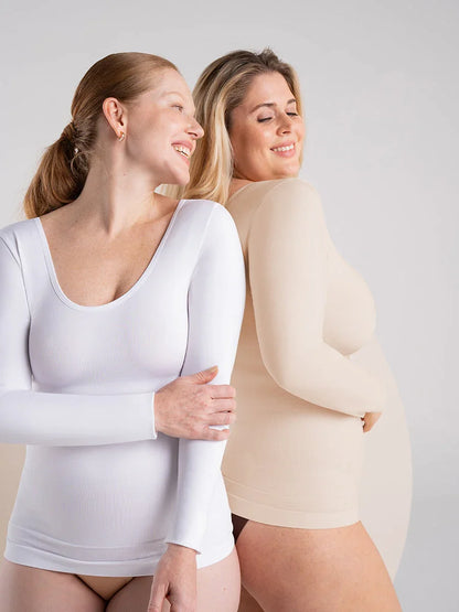 Camiseta Moldeadora de Manga Larga All Day Every Day Aurohra®